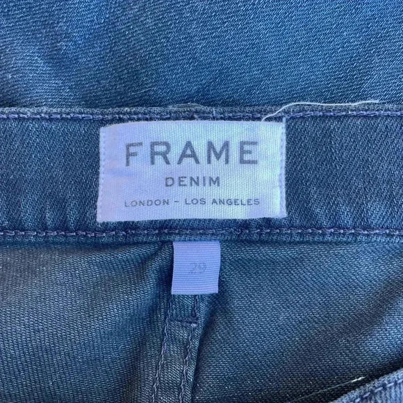 FRAME Men’s Le Homme Comfort Stretch Slim Jeans Dark Wash Size 29 - Picture 3 of 4